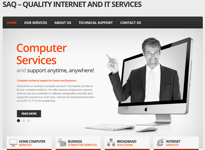 Preview image published by saq.net